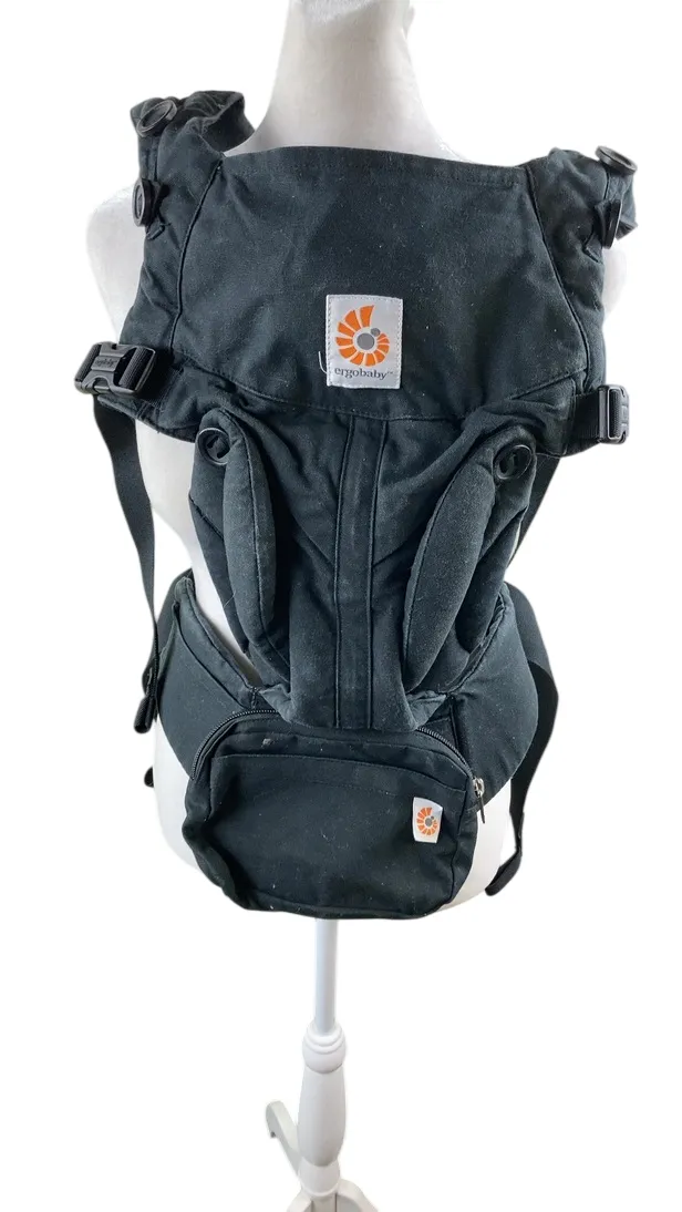 Ergobaby Omni 360 Cotton Baby Carrier, Pure Black