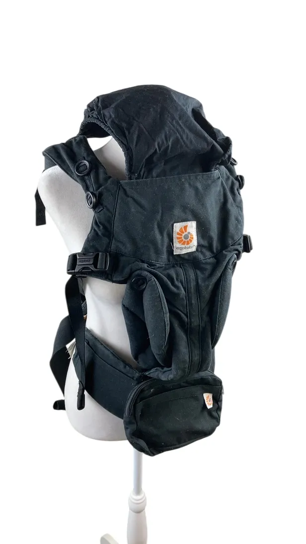 Ergobaby Omni 360 Cotton Baby Carrier, Pure Black