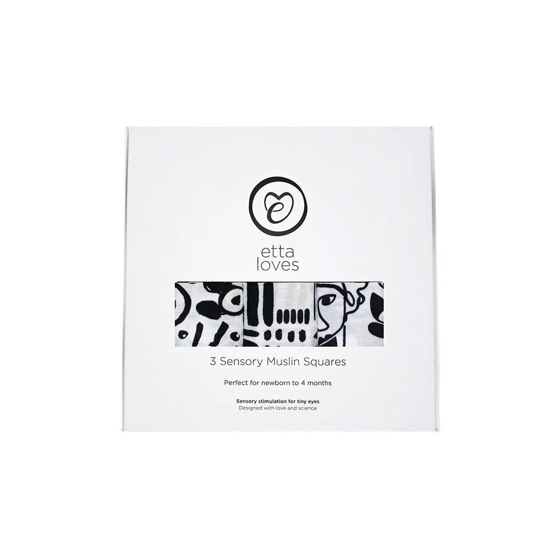 Etta Loves Muslins - Drawing - 3 Pack