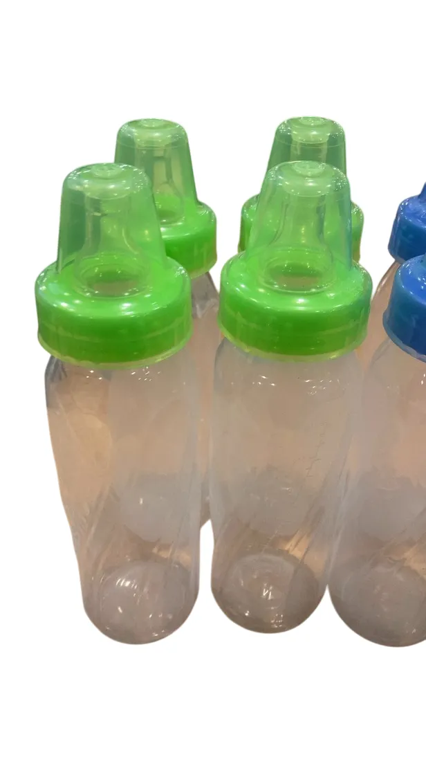 Evenflo Feeding Classic 8 oz Bottles, 12 Pack, Green/Blue/Teal