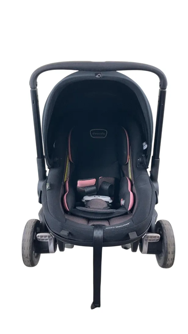 Evenflo Shyft Dual Ride Infant Car Seat Stroller Combo, 2023, Ayer