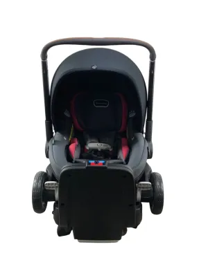 Evenflo Shyft Dual Ride Infant Car Seat Stroller Combo, 2023, Sylva Pink