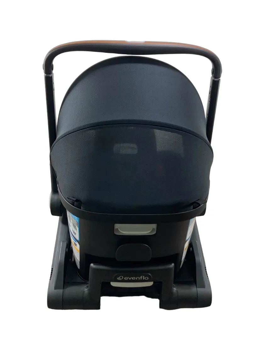 Evenflo Shyft Dual Ride Infant Car Seat Stroller Combo, 2023, Sylva Pink