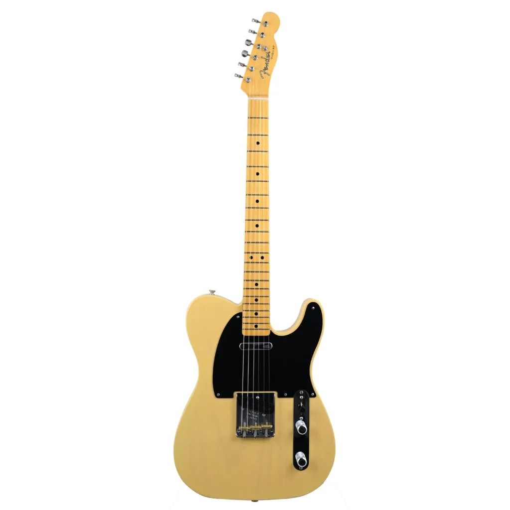Fender Custom Shop 1950 Double Esquire DLX Closet Classic, 1-Piece Rift Sawn Maple Neck, Faded Nocaster Blonde