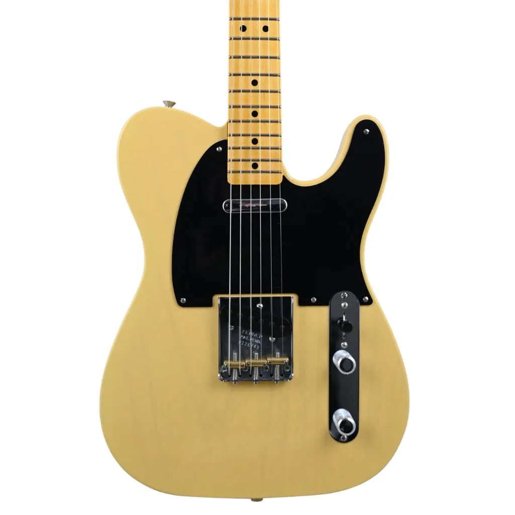 Fender Custom Shop 1950 Double Esquire DLX Closet Classic, 1-Piece Rift Sawn Maple Neck, Faded Nocaster Blonde