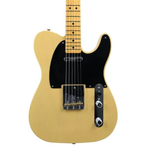 Fender Custom Shop 1950 Double Esquire DLX Closet Classic, 1-Piece Rift Sawn Maple Neck, Faded Nocaster Blonde