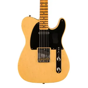 Fender Custom Shop Time Machine 54 Telecaster Journeyman Relic Faded Aged Nocaster Blonde