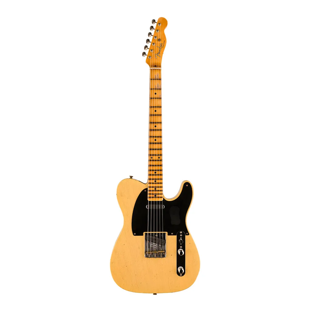 Fender Custom Shop Time Machine 54 Telecaster Journeyman Relic Faded Aged Nocaster Blonde