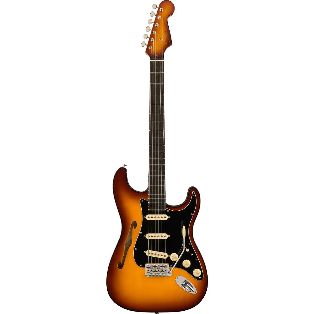 Fender Limited Edition Suona Stratocaster Thinline, Ebony Fingerboard, Violin Burst