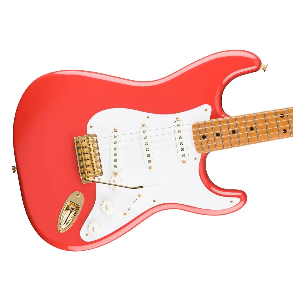 Fender Limited Edition Vintera II '50s Stratocaster Electric Guitar - Fiesta Red, Roasted Maple Fingerboard