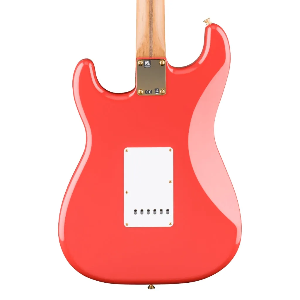 Fender Limited Edition Vintera II '50s Stratocaster Electric Guitar - Fiesta Red, Roasted Maple Fingerboard