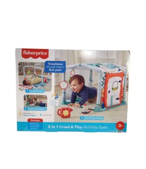Fisher Price 3-in-1 Crawl And Play Activity Gym