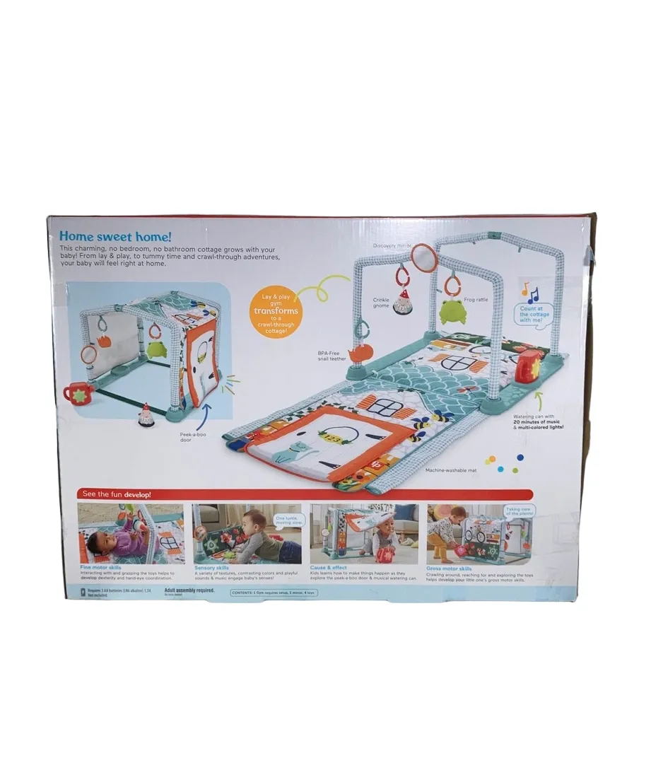 Fisher Price 3-in-1 Crawl And Play Activity Gym