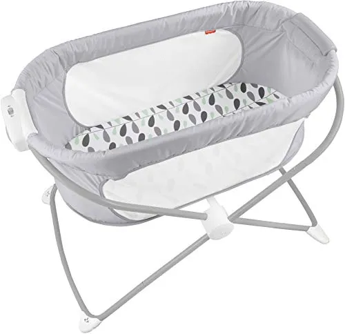 Fisher Price Soothing View Bassinet, Climbing Leaves