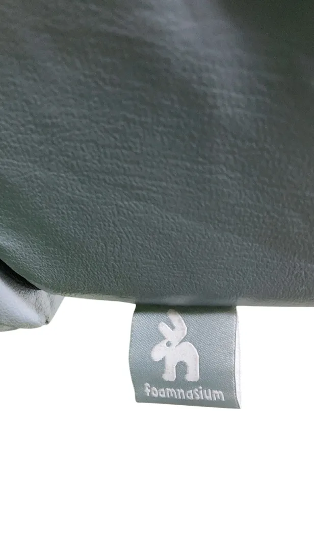 Foamnasium Blocksy Heathered Basketweave Kids Couch