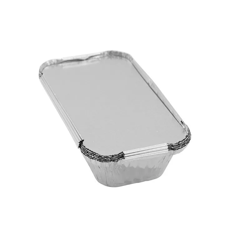 Foil Container w/ Lid, 6pk