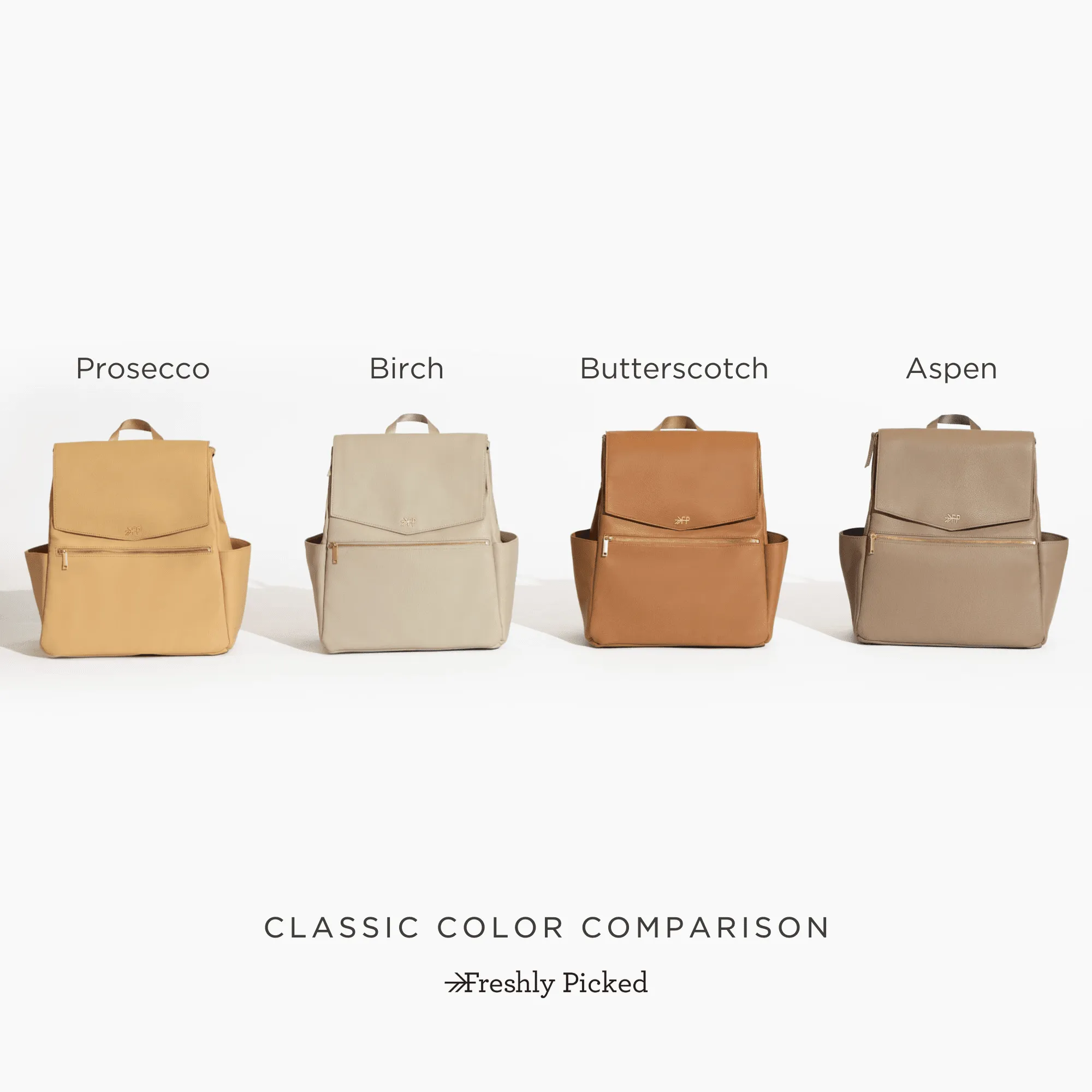 Freshly Picked Classic Diaper Bag II, Birch