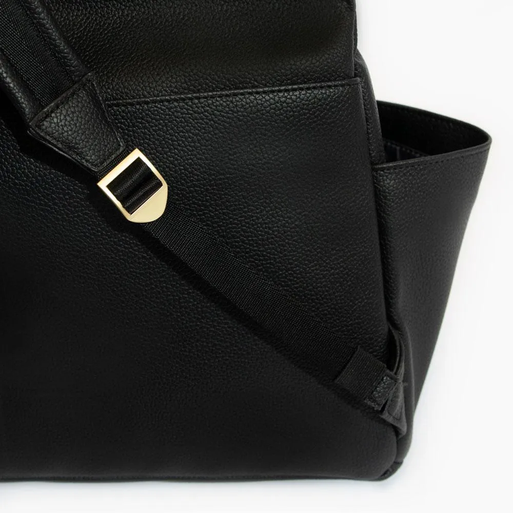 Freshly Picked Classic Diaper Bag II, Ebony
