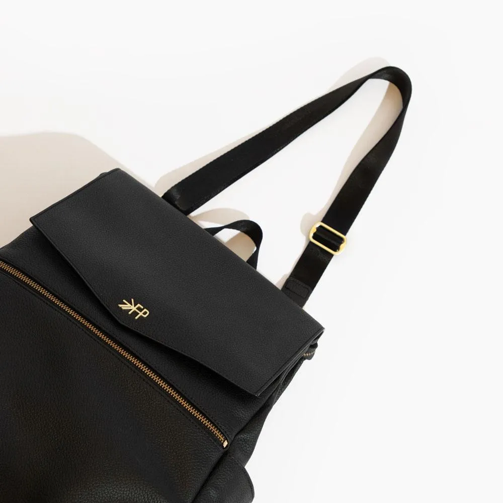 Freshly Picked Classic Diaper Bag II, Ebony