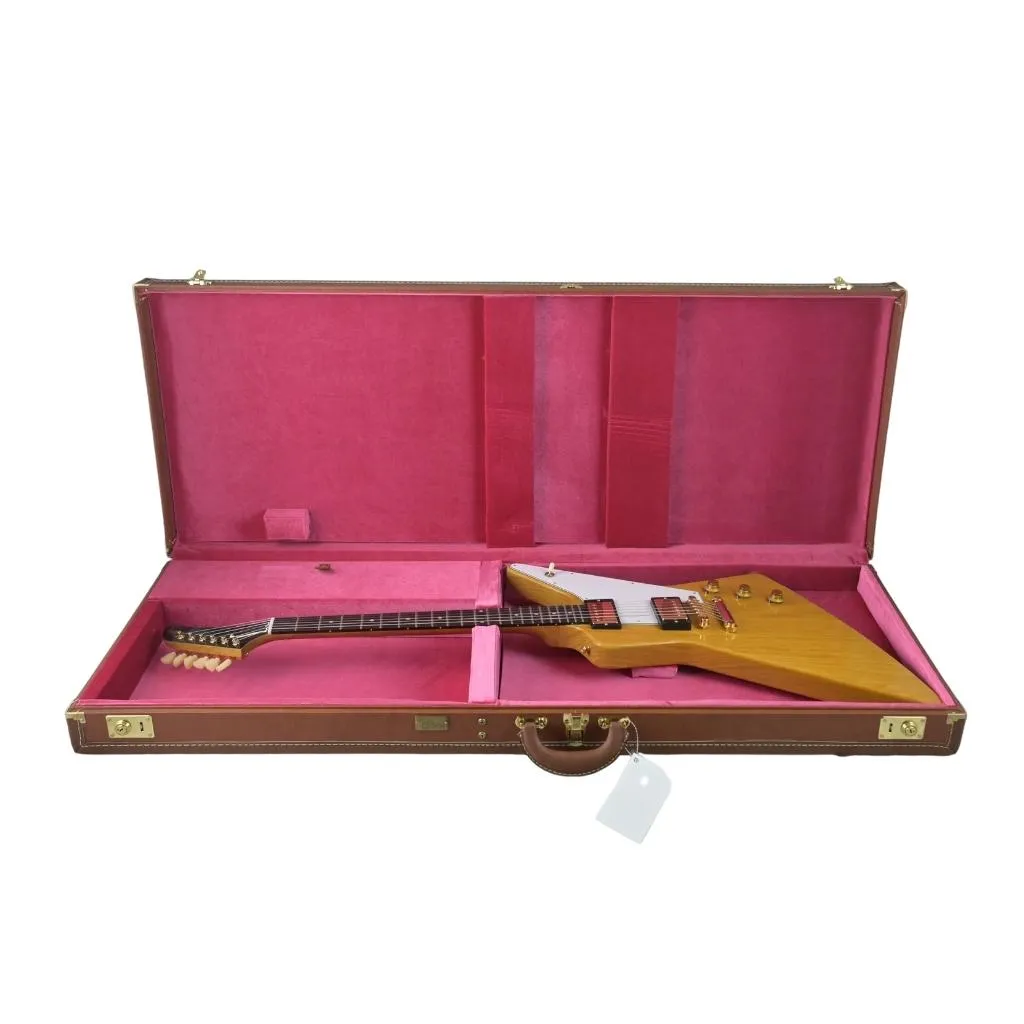 Gibson Custom Shop - 1958 Korina Explorer - White Guard