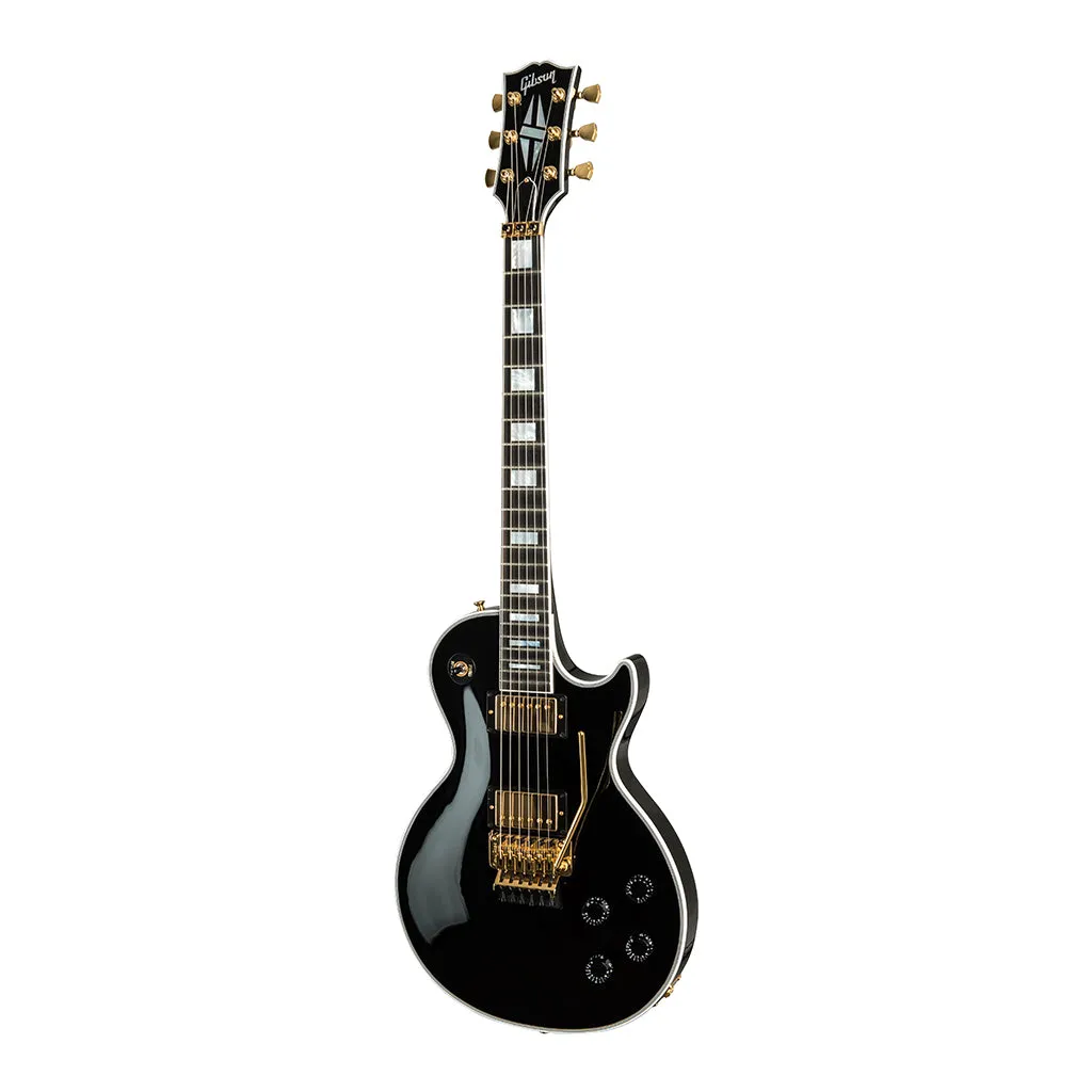 Gibson Les Paul Axcess Custom Ebony (Gold Hardware) - Floyd Rose