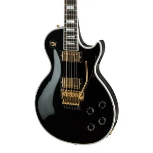 Gibson Les Paul Axcess Custom Ebony (Gold Hardware) - Floyd Rose