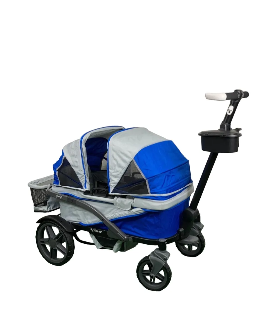 Gladly Family Anthem2 Wagon, Electric Silver