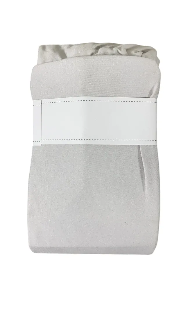 Goumikids Fitted Crib Sheet, Storm Grey