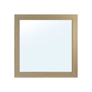 Grace Mirror, Natural, 35 x 35cm