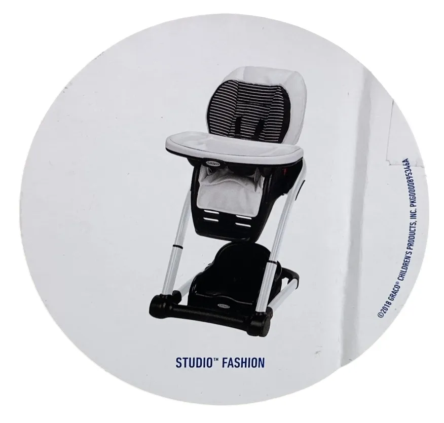 Graco Blossom 6-in-1 Convertible High Chair, Studio