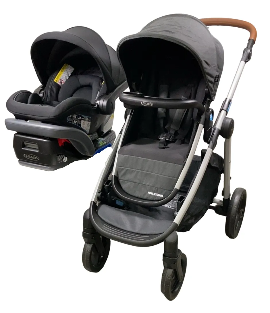 Graco Modes Nest2Grow DLX Travel System, 2023, Riordan
