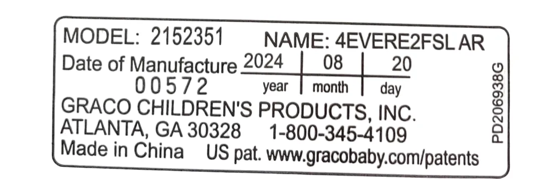 Graco Premier 4Ever DLX Extend2Fit SnugLock 4-in-1 Car Seat featuring Anti-Rebound Bar, 2024, Midtown Collection