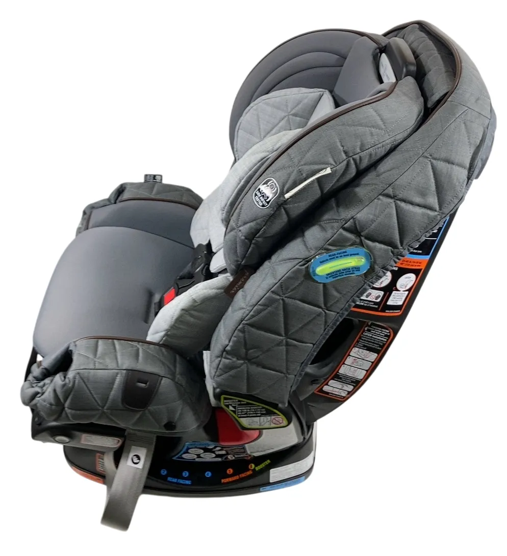 Graco Premier 4Ever DLX Extend2Fit SnugLock 4-in-1 Car Seat featuring Anti-Rebound Bar, 2024, Midtown Collection