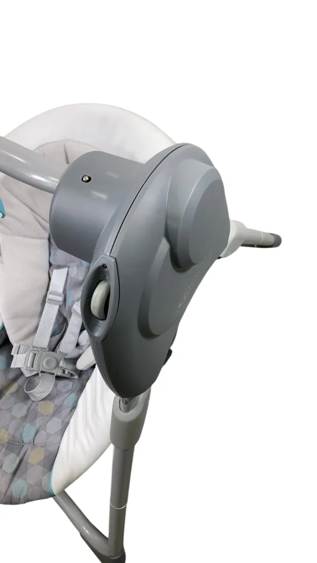 Graco Slim Spaces Compact Baby Swing, Grey