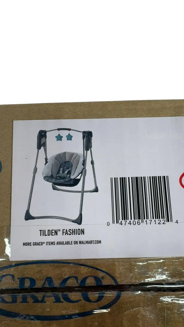 Graco Slim Spaces Compact Baby Swing, Tilden
