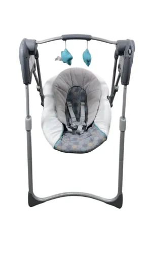 Graco Slim Spaces Compact Baby Swing, Tilden