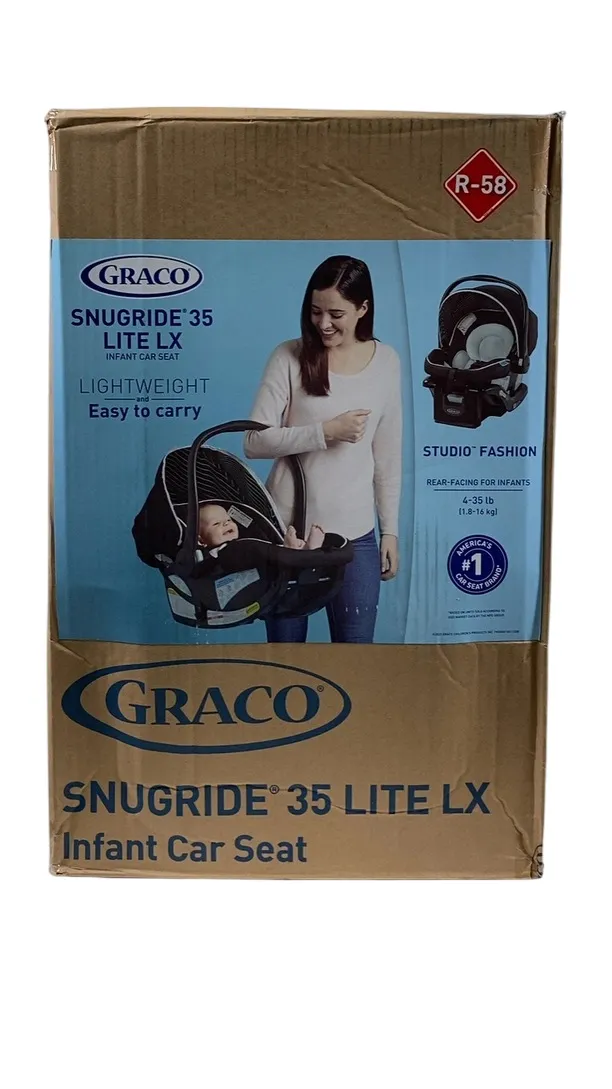 Graco SnugRide 35 Lite LX Infant Car Seat, 2024, Studio