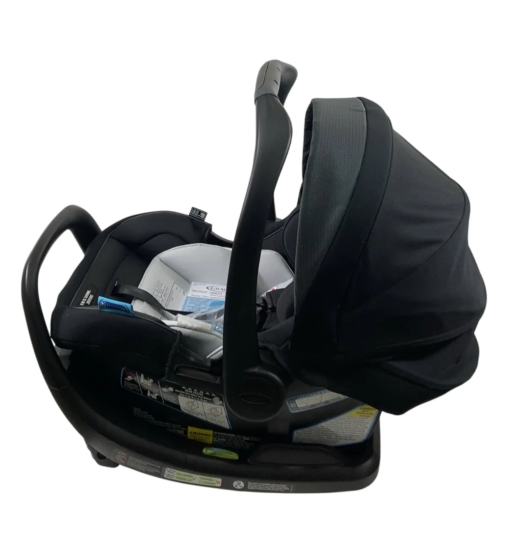 Graco SnugRide SnugFit 35 DLX Infant Car Seat, 2024, Spencer