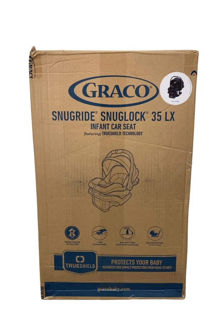Graco SnugRide SnugLock LX 35 Infant Car Seat, 2024, Ion/TrueShield