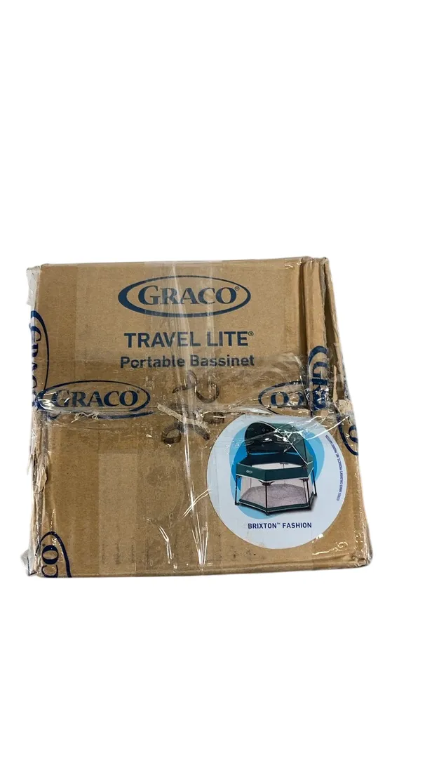 Graco Travel Lite Portable Bassinet, Brixton Fashion