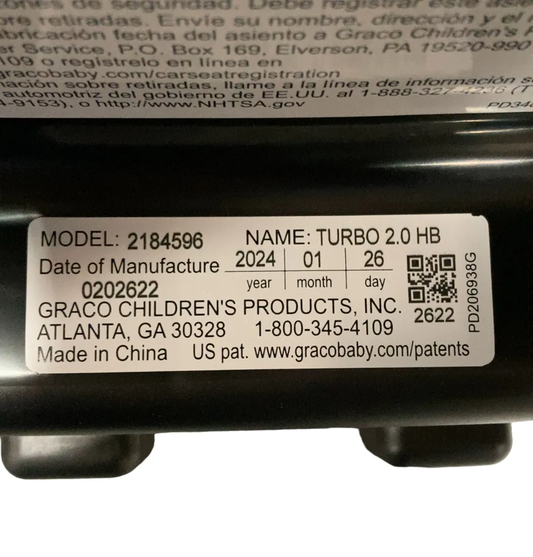 Graco TurboBooster 2.0 Highback Booster, 2024, Declan