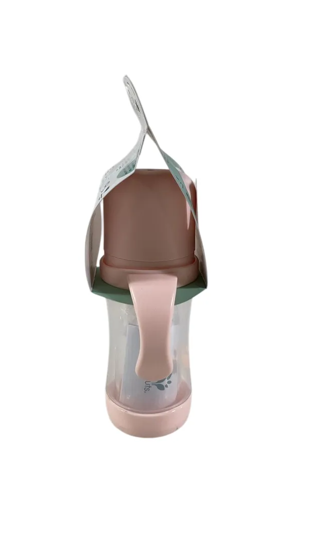 Green Sprouts Glass Sip And Straw Cup, Pink