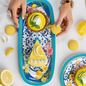 Guzzini | Flower & Lemon Rectangular Tray