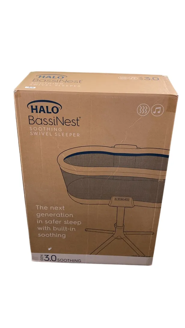 Halo Bassinest Swivel Sleeper 3.0, Grey