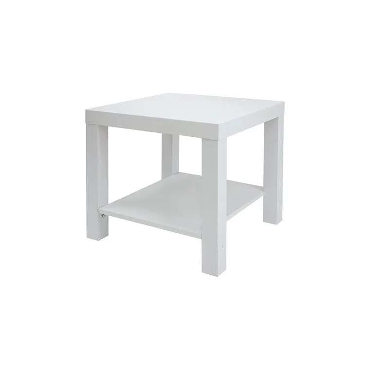 Home Essentials Side Table w/ Shelf