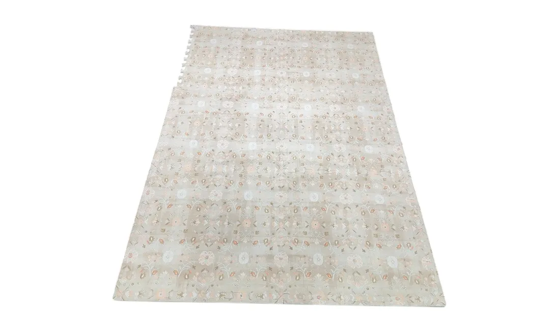 House Of Noa Little Nomad Play Mat, 4x6', Gemma, Linen
