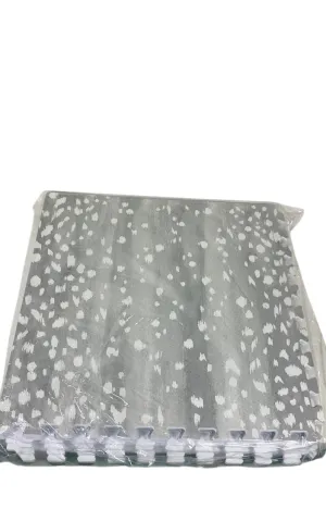 House Of Noa Little Nomad Play Mat, Silver, Fawn, 4x8'