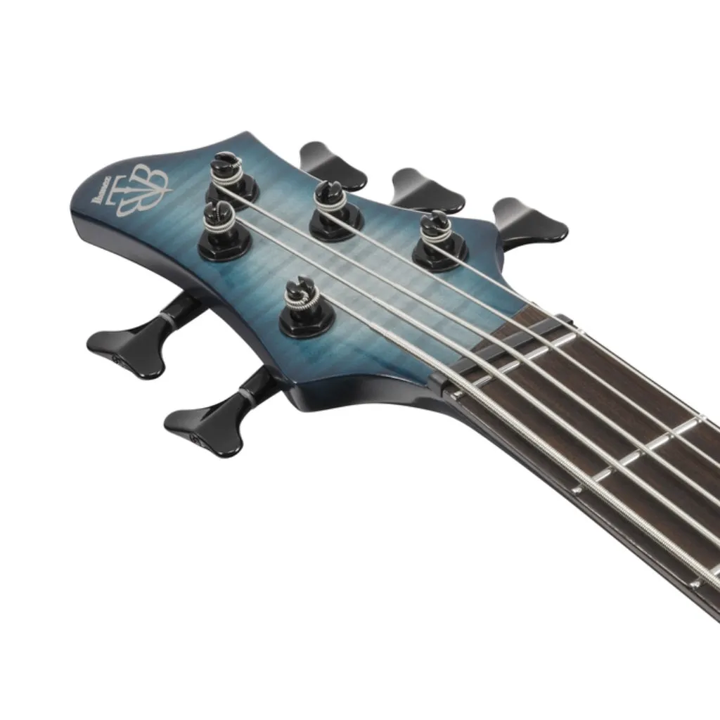 Ibanez BTB705LMCTL 5 String Electric Bass Guitar Cosmic Blue Starburst Low Gloss