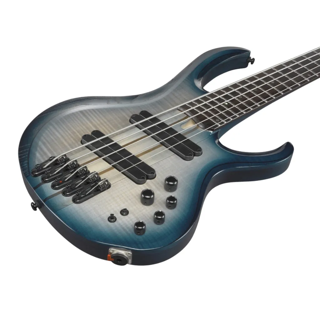 Ibanez BTB705LMCTL 5 String Electric Bass Guitar Cosmic Blue Starburst Low Gloss
