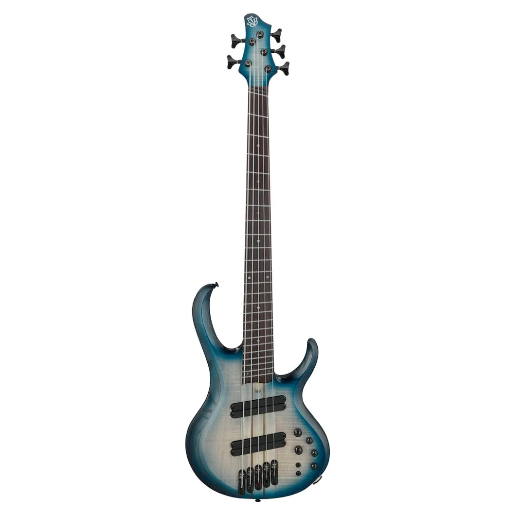 Ibanez BTB705LMCTL 5 String Electric Bass Guitar Cosmic Blue Starburst Low Gloss